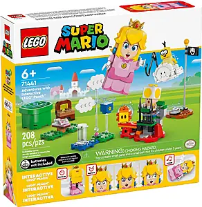 Pudełko zestawu LEGO® 71441 LEGO 71441 Super Mario Przygody z interaktywną figurką LEGO Peach