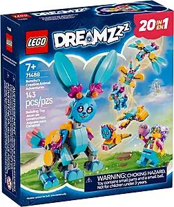 Pudełko zestawu LEGO® 71488 LEGO 71488 DREAMZzz Kreatywne zwierzęce przygody Bunchu