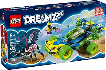 Pudełko zestawu LEGO® 71491 LEGO 71491 DREAMZzz Samochód wyścigowy Mateo i Z-Bloba