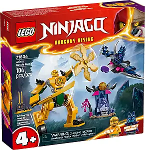 Pudełko zestawu LEGO® 71804 LEGO 71804 NINJAGO Mech bojowy Arina