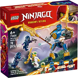 Pudełko zestawu LEGO® 71805 LEGO 71805 NINJAGO Zestaw bitewny z mechem Jaya