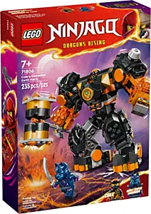 Pudełko zestawu LEGO® 71806 LEGO 71806 NINJAGO Mech żywiołu ziemi Cole’a