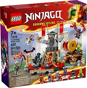 Pudełko zestawu LEGO® 71818 LEGO 71818 NINJAGO Arena turniejowa