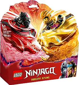 Pudełko zestawu LEGO® 71826 LEGO 71826 NINJAGO Smocze Spinjitzu — zestaw bitewny