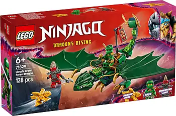 Pudełko zestawu LEGO® 71829 LEGO 71829 NINJAGO Zielony leśny smok Lloyda