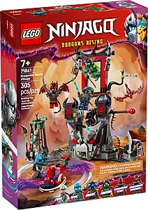 Pudełko zestawu LEGO® 71841 LEGO 71841 NINJAGO Burzowa wioska Dragonów