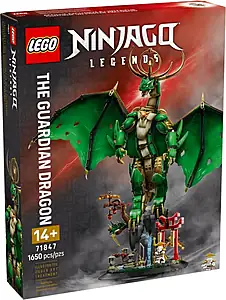 Pudełko zestawu LEGO® 71847 LEGO 71847 NINJAGO Smok-strażnik