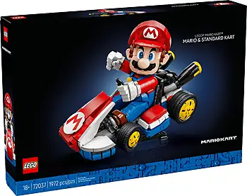 Pudełko zestawu LEGO® 72037 LEGO 72037 Super Mario Mario Kart: Mario i Standard Kart