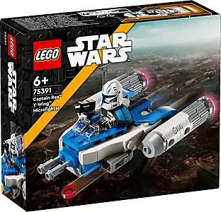 Pudełko zestawu LEGO® 75391 LEGO 75391 Star Wars Mikromyśliwiec Y-Wing kapitana Rexa