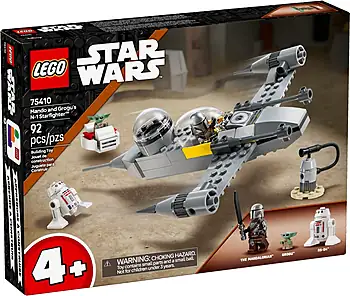 Pudełko zestawu LEGO® 75410 LEGO 75410 Star Wars Myśliwiec N-1 Mando i Grogu