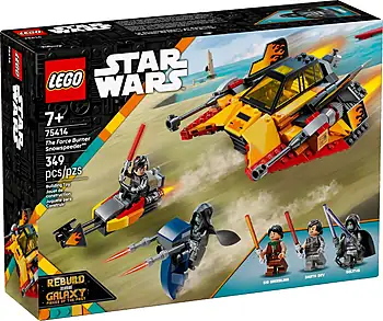 Pudełko zestawu LEGO® 75414 LEGO 75414 Star Wars Płomienny śmigacz śnieżny