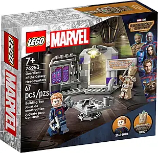 Pudełko zestawu LEGO® 76253 LEGO 76253 Marvel Kwatera Strażników Galaktyki