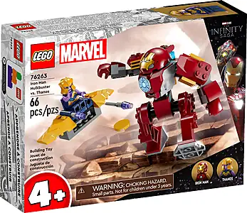 Pudełko zestawu LEGO® 76263 LEGO 76263 Marvel Hulkbuster Iron Mana vs. Thanos