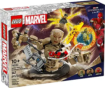 Pudełko zestawu LEGO® 76280 LEGO 76280 Marvel Spider-Man vs. Sandman: ostateczna bitwa