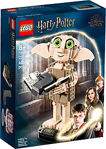 Pudełko zestawu LEGO® 76421 LEGO 76421 Harry Potter Skrzat domowy Zgredek