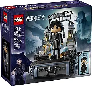 Pudełko zestawu LEGO® 76780 LEGO 76780 Wednesday Figurka Wednesday Addams