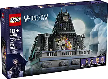 Pudełko zestawu LEGO® 76781 LEGO 76781 Wednesday Pokój Wednesday i Enid