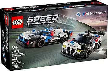 Pudełko zestawu LEGO® 76922 LEGO 76922 Speed Champions Samochody wyścigowe BMW M4 GT3 & BMW M Hybrid V8