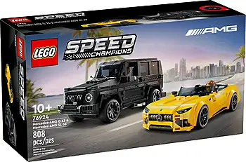 Pudełko zestawu LEGO® 76924 LEGO 76924 Speed Champions Mercedes-AMG G 63 i Mercedes-AMG SL 63