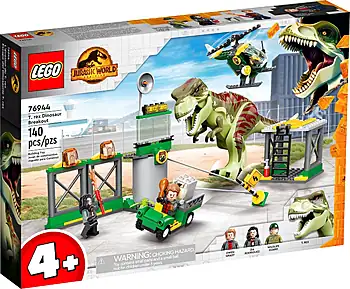Pudełko zestawu LEGO® 76944 LEGO 76944 Jurassic World Ucieczka tyranozaura