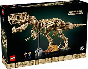Pudełko zestawu LEGO® 76968 LEGO 76968 Jurassic World Szkielety dinozaurów: tyranozaur