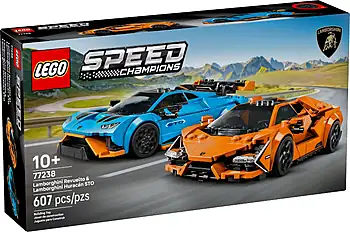Pudełko zestawu LEGO® 77238 LEGO 77238 Speed Champions Lamborghini Revuelto i Huracán STO