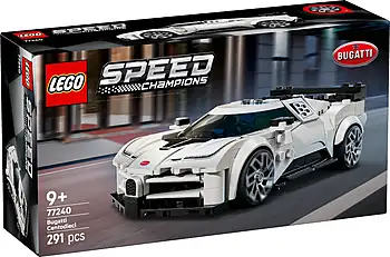 Pudełko zestawu LEGO® 77240 LEGO 77240 Speed Champions Hipersamochód Bugatti Centodieci