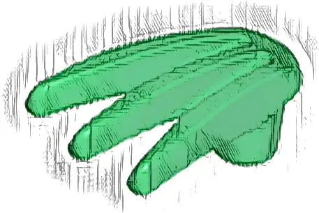 Minifigure, Weapon Bladed Claw, Spread