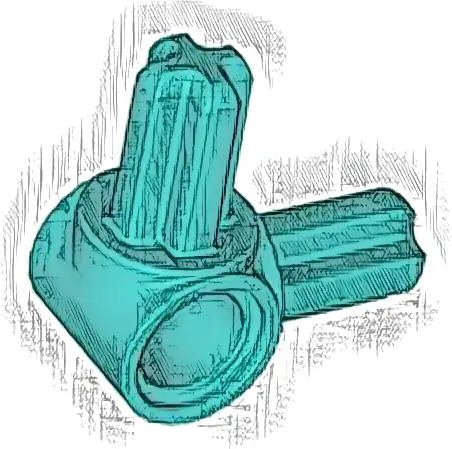 Technic, Axle and Pin Connector Hub with 2 Perpendicular Axles