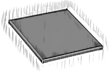 Tile 6 x 6 with Bottom Tubes