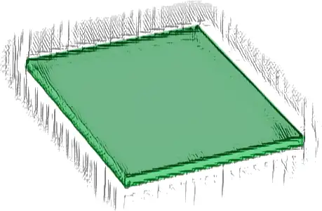 Tile 6 x 6 with Bottom Tubes