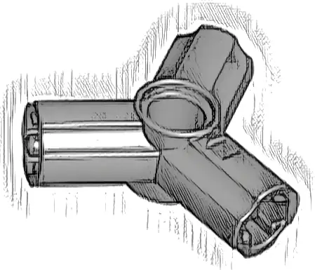 Technic, Axle and Pin Connector Triple
