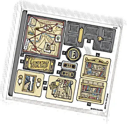 Sticker Sheet for Set 10351 - (10112956/6542055)