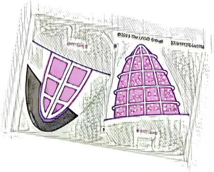 Plastic Sheet for Set 10788 - (10103917/6440116)