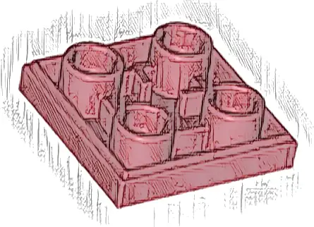 Tile, Modified 2 x 2 Inverted