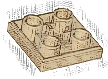 Tile, Modified 2 x 2 Inverted