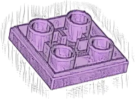 Tile, Modified 2 x 2 Inverted