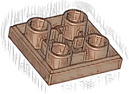 Tile, Modified 2 x 2 Inverted