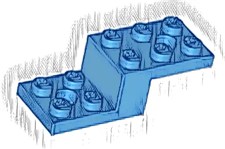 Bracket 5 x 2 x 1 1/3 with 2 Holes and Bottom Tube