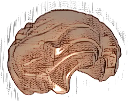 Minifigure, Hair Female Short, Wavy with Side Part