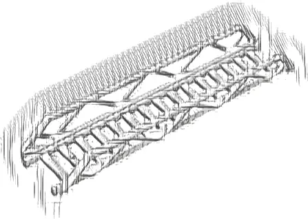 Ladder 16 x 3.5 with Side Supports