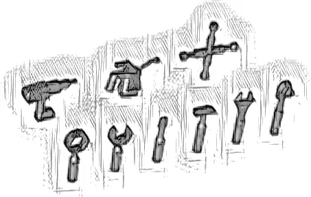 Minifigure, Utensil Tools, 9 in Bag (Multipack)