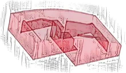 Slope, Curved 2 x 1 x 2/3