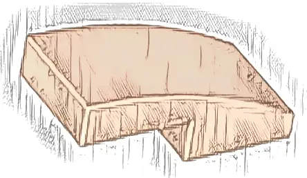 Slope, Curved 2 x 1 x 2/3