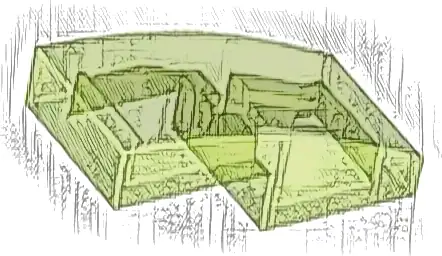 Slope, Curved 2 x 1 x 2/3