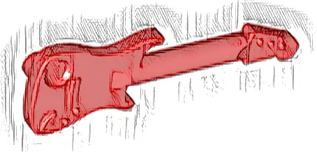 Minifigure, Utensil Musical Instrument, Guitar Electric