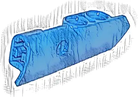 Technic, Panel Fairing #21 Very Small Smooth, Side B