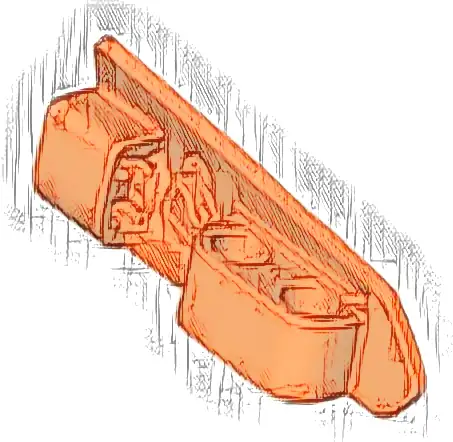 Technic, Panel Fairing #21 Very Small Smooth, Side B