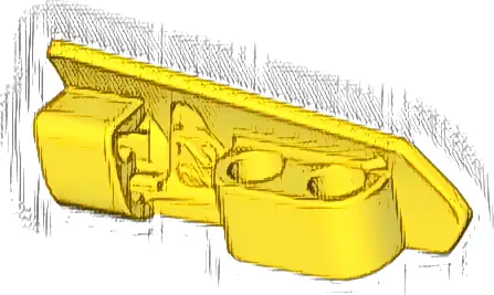 Technic, Panel Fairing #21 Very Small Smooth, Side B