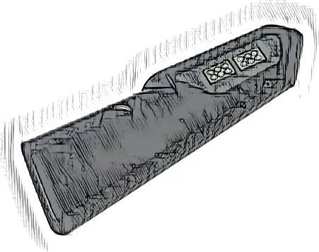 Technic, Panel Fairing #21 Very Small Smooth, Side B with LED Lights on Dark Bluish Gray Background Pattern (Sticker) - Set 42126